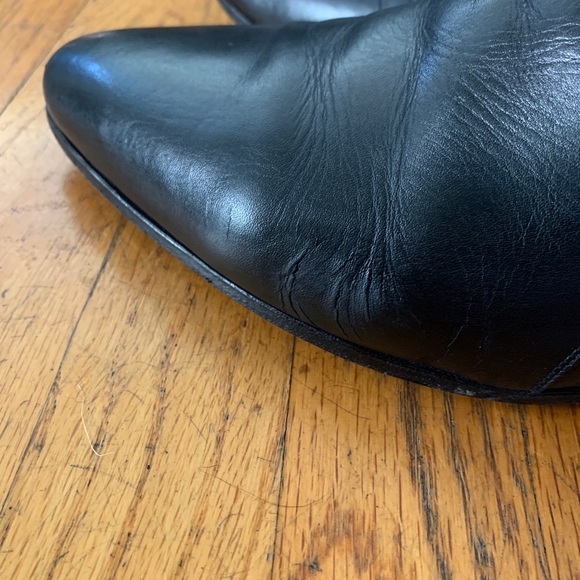 Saint Laurent Paris Jodhpur Leather Ankle Boots - Picture 6 of 13